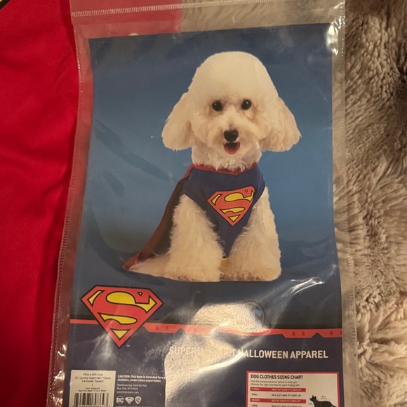 Superman Dog Halloween Costume - Picture 3 of 6